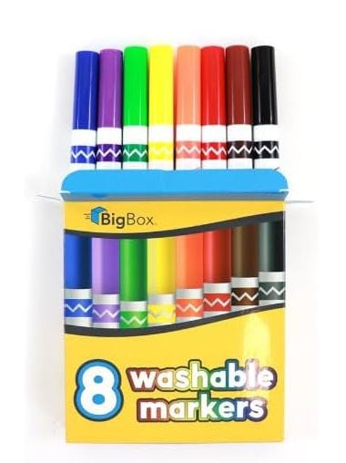 BigBox Washable Markers Set