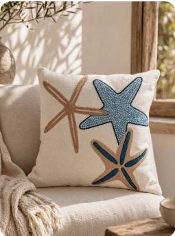 Linen Throw Pillow