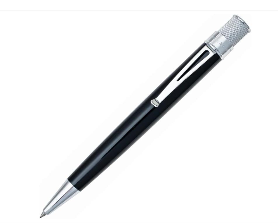 Retro 51 Tornado Classic Rollerball — Black